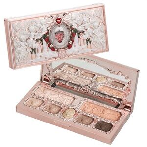 NWT FLOWER KNOWS Strawberry Cupid Makeup Palette 01 Honey Canelé Earthy Neutrals